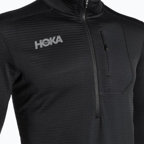 Pánská běžecká mikina HOKA 1/2 Zip black