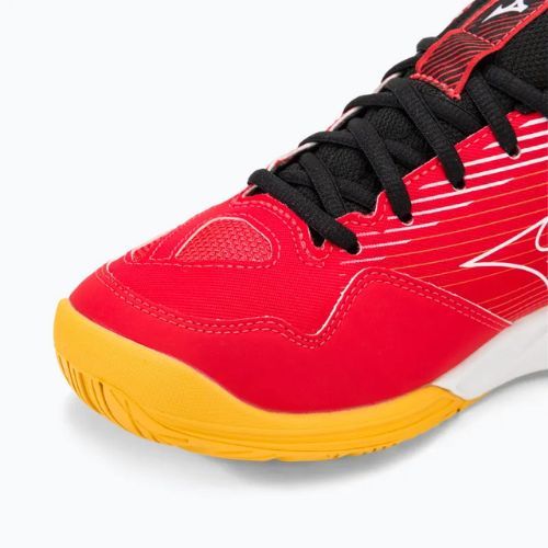 Pánské boty na volejbal Mizuno Cyclone Speed 4 radiant red/white/carrot curl