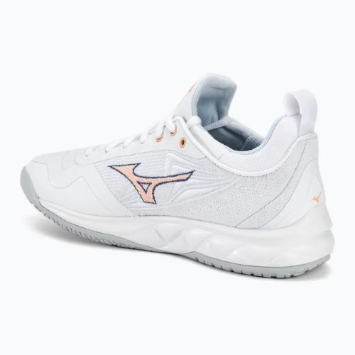 Dámské volejbalové boty Mizuno Wave Luminous 2 white/navy peony/peach parfait