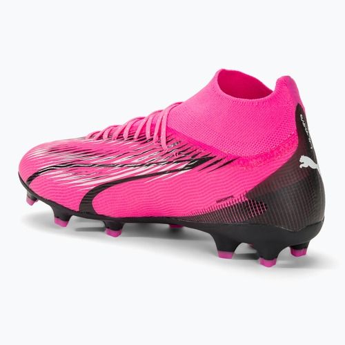 Dětské kopačky PUMA Ultra Pro FG/AG Jr poison pink/puma white/puma black