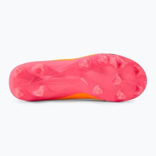 Dětské kopačky PUMA Ultra Pro FG/AG Jr sunset glow/puma black/sun stream