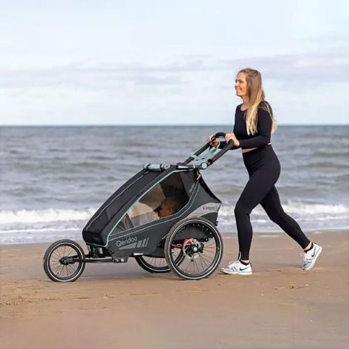 Přívěs za kolo Qeridoo Kidgoo 2 dark navy/blue