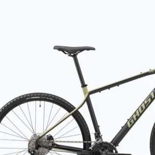 Gravel kolo GHOST Asket Essential black/light kaki matt
