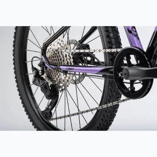 Dětské kolo GHOST Lanao 24 Full Party black/fogbow purple glossy