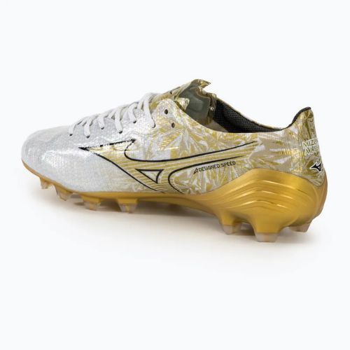 Pánské kopačky Mizuno Αlpha Japan Md white/ge gold/black
