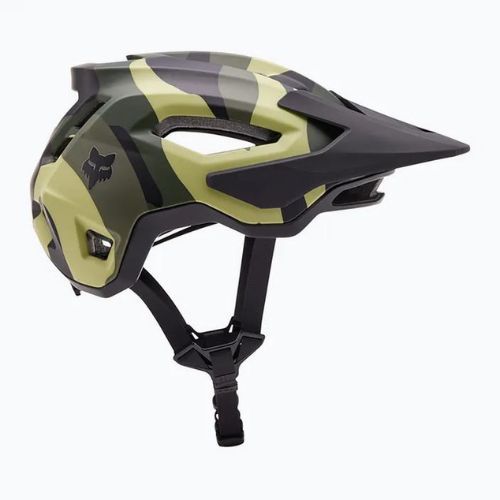 Cyklistická helma  Fox Racing Speedframe Camo green camo