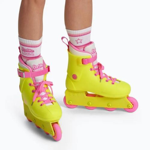 Dámské kolečkové brusle IMPALA Lightspeed Inline Skate barbie bright yellow