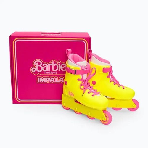 Dámské kolečkové brusle IMPALA Lightspeed Inline Skate barbie bright yellow