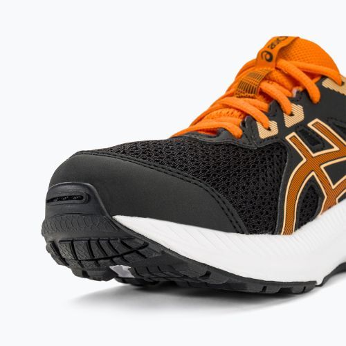 Dětské běžecké boty ASICS Contend 8 GS black/bright orange