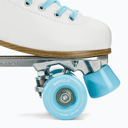 Dámské kolečkové brusle IMPALA Quad Skate white ice