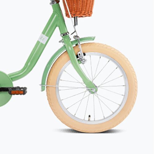 Dětské kolo PUKY Steel Classic 16 retro green