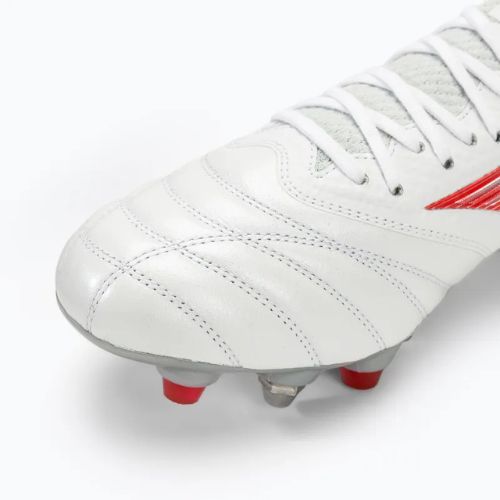 Pánské kopačky Mizuno Morelia Neo IV Β Japan Mix white/radiant red/hot coral
