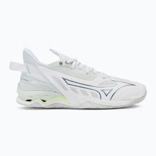 Dámské boty na házenou Mizuno Wave Mirage 5 white/glacial ridge/patinagreen