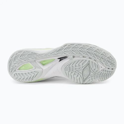 Dámské boty na házenou Mizuno Wave Mirage 5 white/glacial ridge/patinagreen