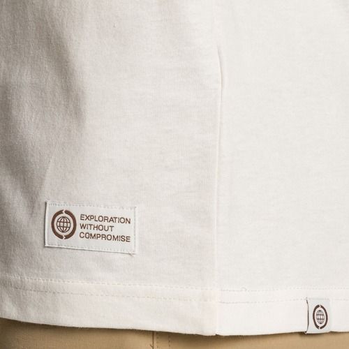 Pánské tričko The North Face Berkeley California white dune/optic emeral