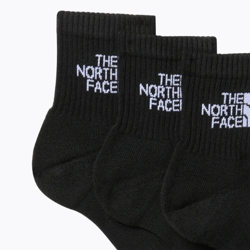 Trekingové ponožky The North Face Multi Sport Cush Quarter Sock 3 páry black