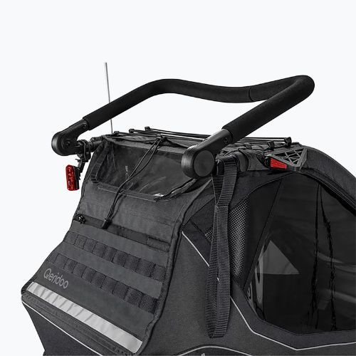 Přívěs za kolo Qeridoo Kidgoo 1 dark stell grey