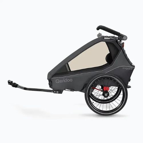 Přívěs za kolo Qeridoo Kidgoo 2 dark stell grey
