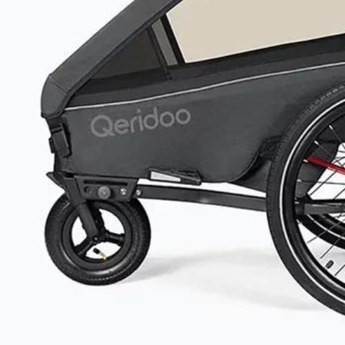 Přívěs za kolo Qeridoo Kidgoo 2 dark stell grey