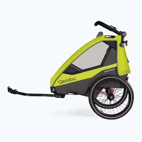 Přívěs za kolo Qeridoo  Sportrex 1 new lime green