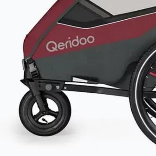 Přívěs za kolo Qeridoo Sportrex 2  cayenne red