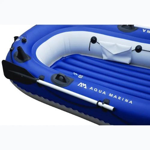 Člun pro 3 osoby s motorem Aqua Marina Wildriver blue