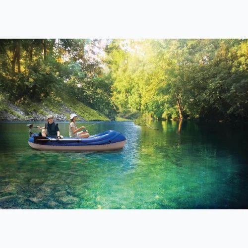 Člun pro 3 osoby s motorem Aqua Marina Wildriver blue