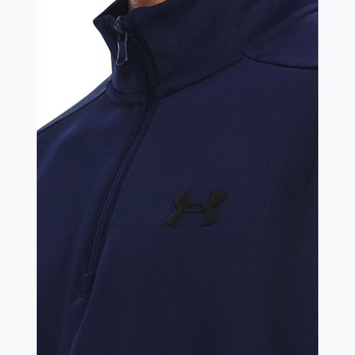 Pánská mikina Under Armour Armour Fleece 1/4 Zip midnight navy/black