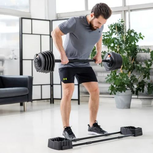 Činka 2 v 1 XTREXO TRX-ABD40 1-40 kg černá/oranžová