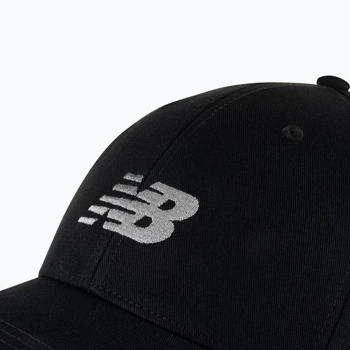 Kšiltovka New Balance 6 Panel Structured Snapback black