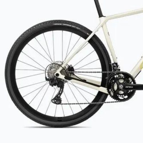 Gravel kolo Orbea Terra M30 Team 2024 ivory white/spicy lime