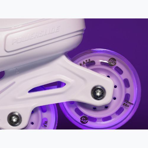 Dětské kolečkové brusle Powerslide Khaan NXT white