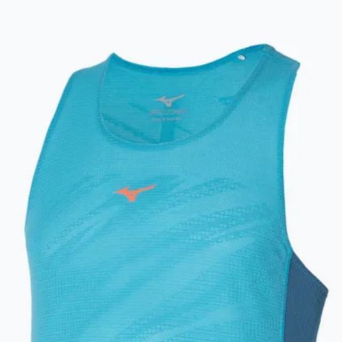 Pánské běžecké tílko tank top Mizuno Aero Tank maui blue