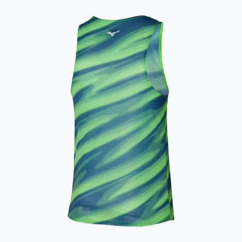 Pánské běžecké tílko tank top Mizuno DAF Graphic Tank light green