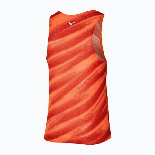 Pánské běžecké tílko tank top Mizuno DAF Graphic Tank mizuno soleil