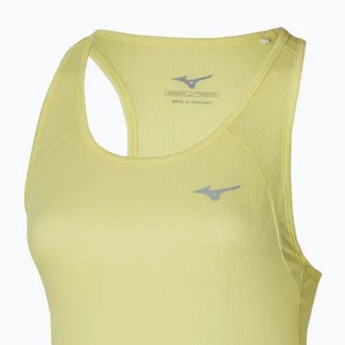 Dámské běžecké tílko tank topMizuno DryAeroFlow Tank pale lime yellow