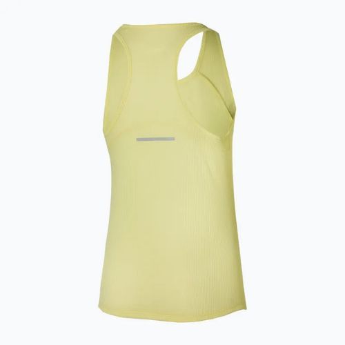 Dámské běžecké tílko tank topMizuno DryAeroFlow Tank pale lime yellow