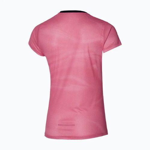 Dámské běžecké tričko Mizuno Premium Aero Tee sangria sunset