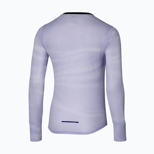 Dámské běžecké tričko longsleeve  Mizuno Premium Aero Tee snow white/thistle