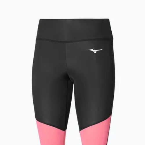 Dámské legíny Mizuno Core Long Tight black/sangria sunset