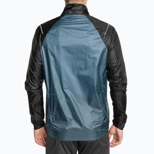 Pánská běžecká bunda Mizuno Aero blue ashes