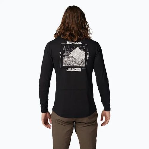 Pánský cyklistický dres longsleeve Fox Racing Ranger Dr Shepherds black