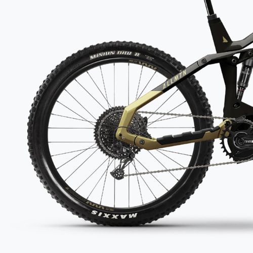 Elektrokolo Haibike Allmnt CF 8 750 Wh black/gold gloss