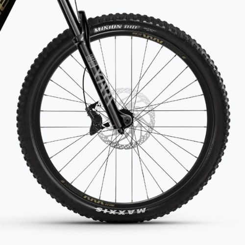 Elektrokolo Haibike Allmnt CF 8 750 Wh black/gold gloss