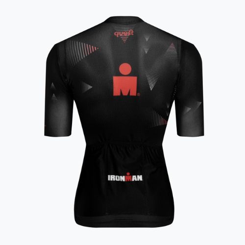 Dámský cyklistický dres Quest Race Line France Iron Man dblack