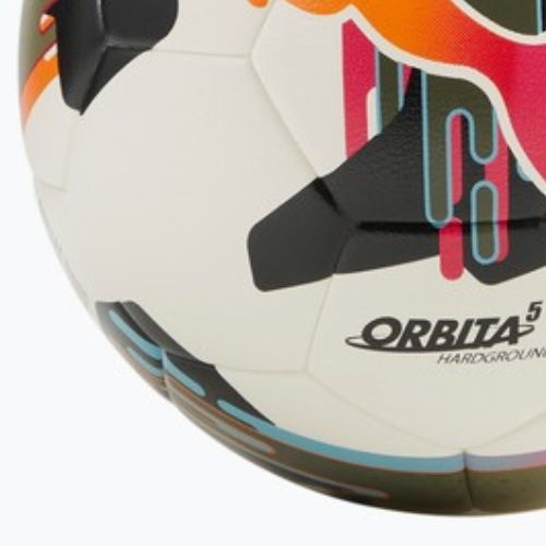 Fotbalový míč  PUMA Orbita 5 TB Hardground puma white/multicolor velikost  5