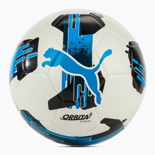 Fotbalový míč  PUMA Orbita 5 Fusion puma white/ignite blue velikost  4