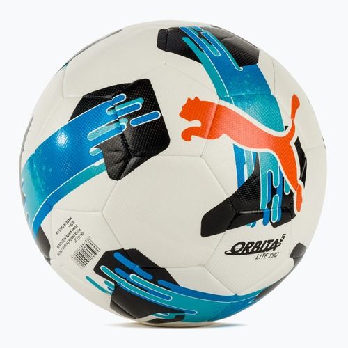 Fotbalový míč PUMA Orbita 5 Fusion Lite puma white/multicolor velikost 4