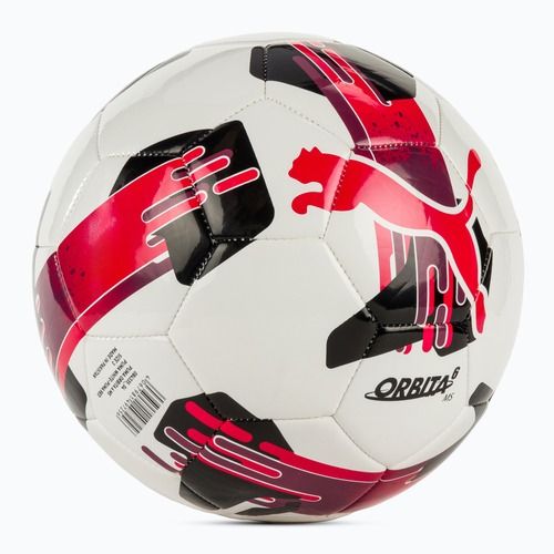 Fotbalový míč  PUMA Orbita 6 MS puma white/puma red velikost  3