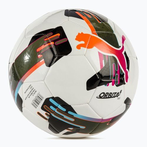 Fotbalový míč  PUMA Orbita 6 MS puma white/multicolor velikost  4